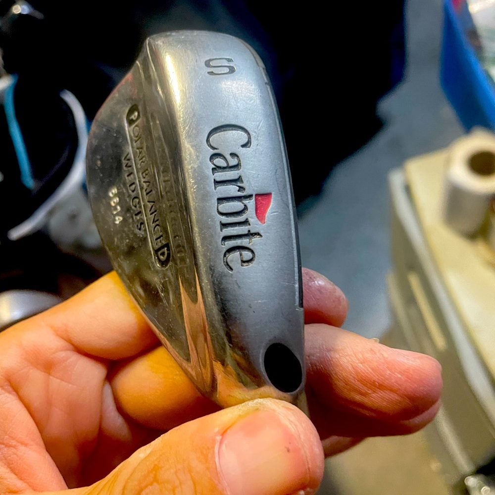 Carbite Sand Wedge In Right Handed  steel shaft